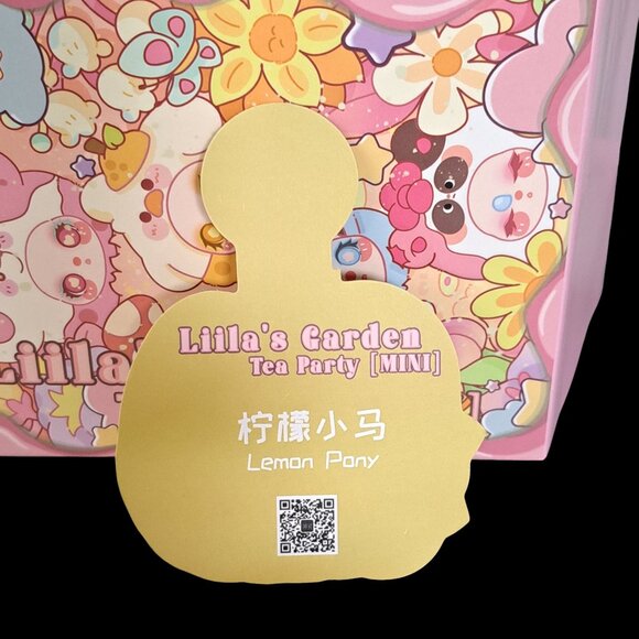 LIILA's Garden Tea Party Mini Plush: Lemon Pony Keychain - Picture 5 of 11